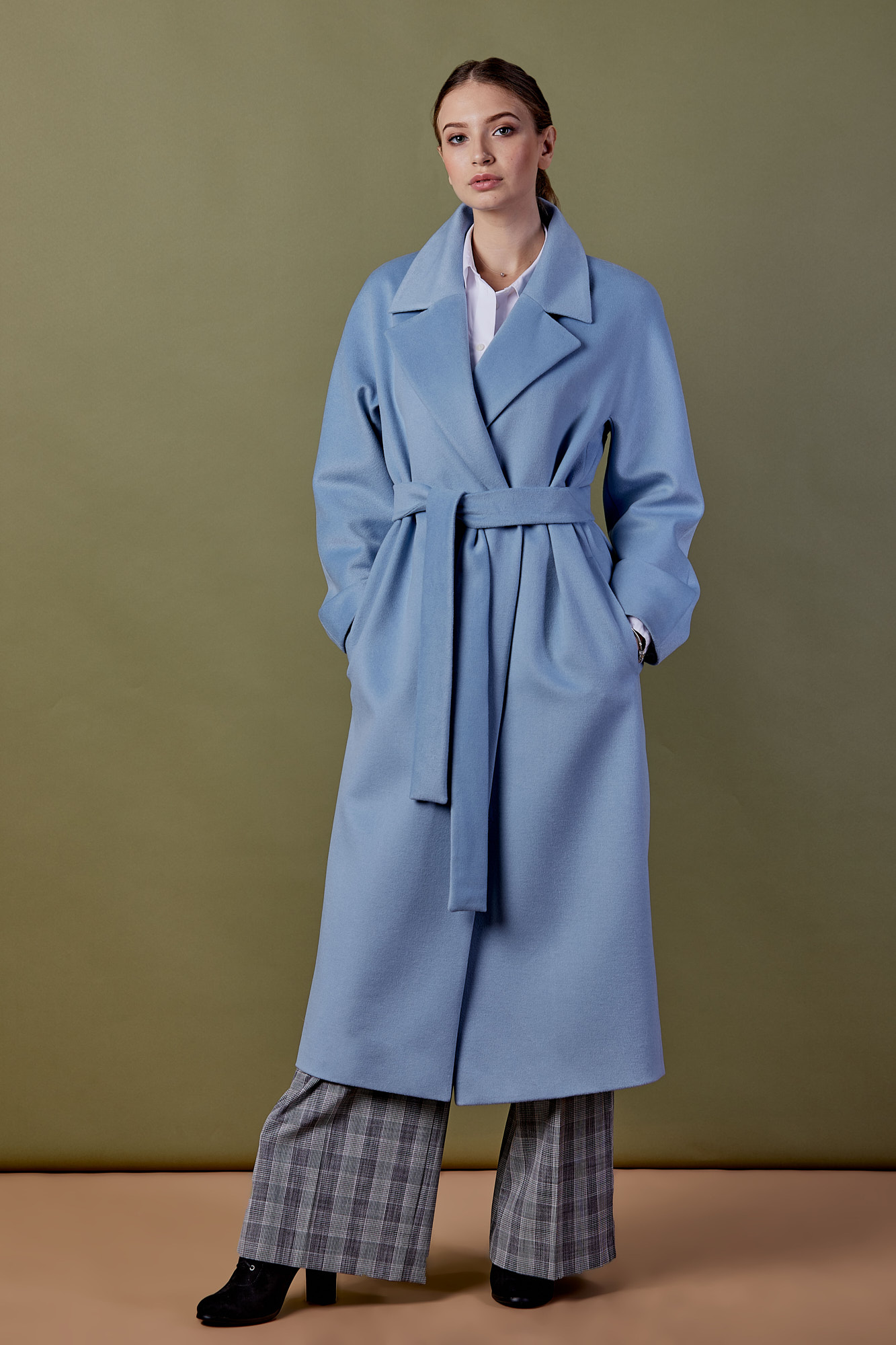 Женское демисезонное пальто 25–3