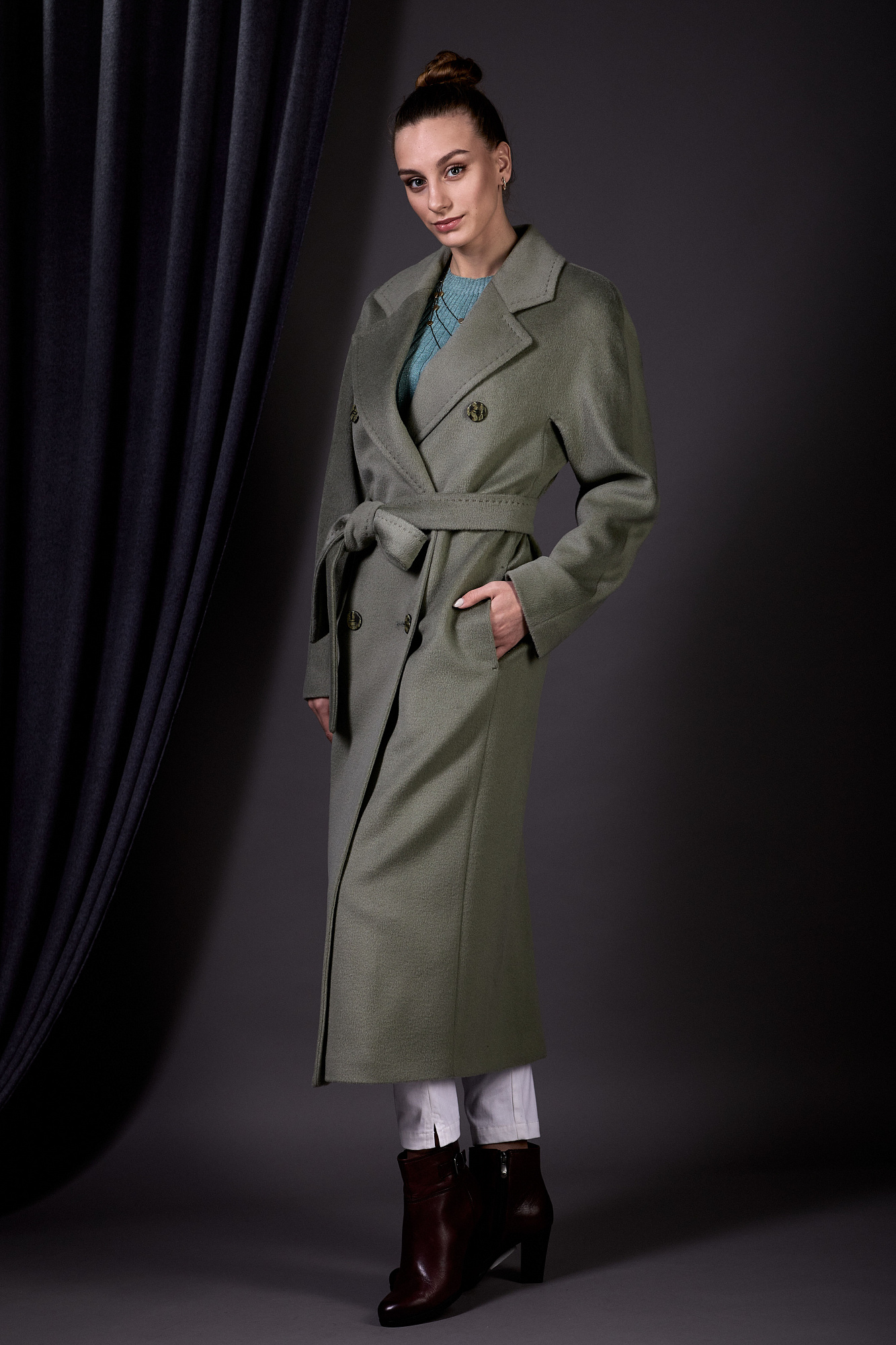 Женское демисезонное пальто 25–1