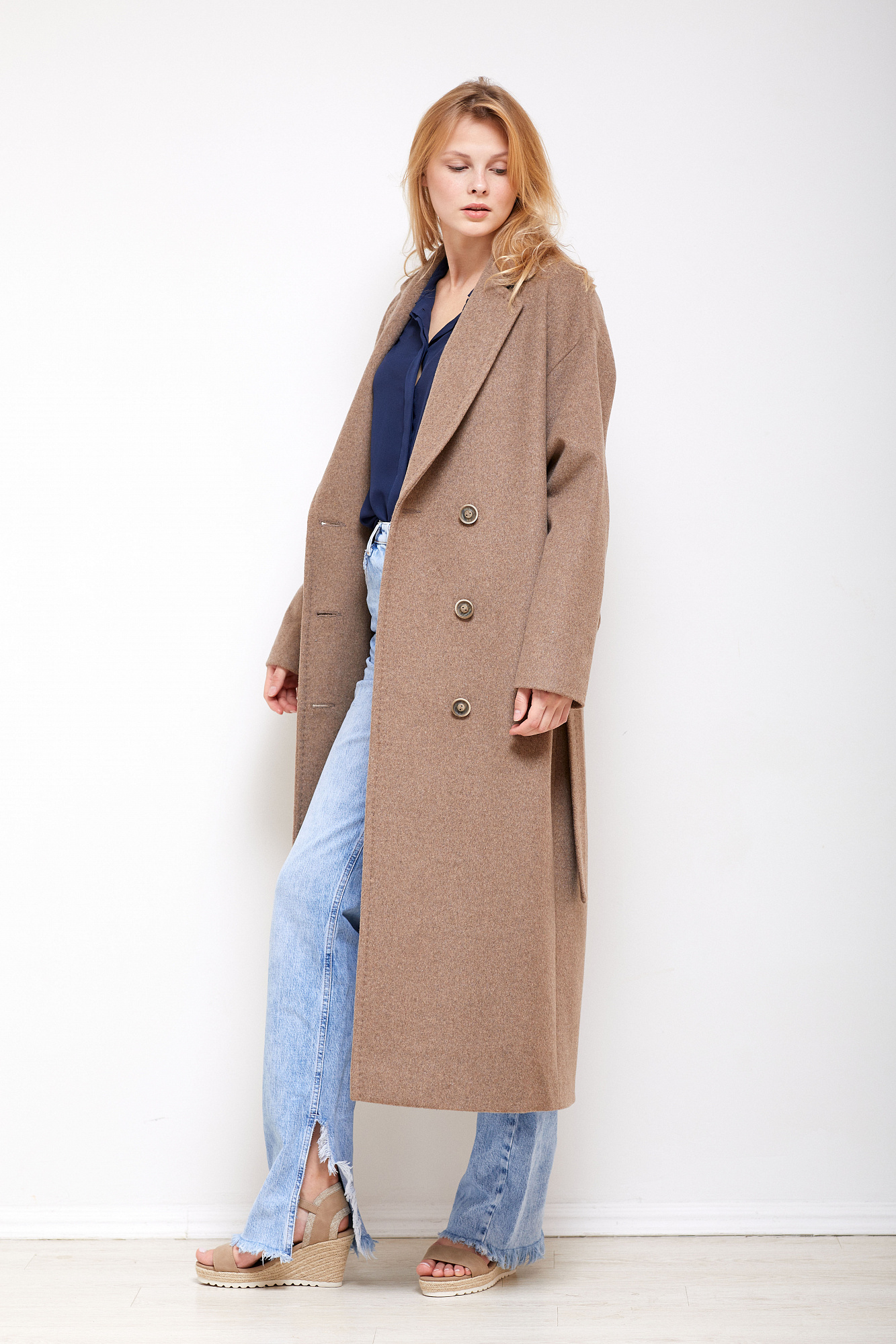 Женское демисезонное пальто 22027НД
