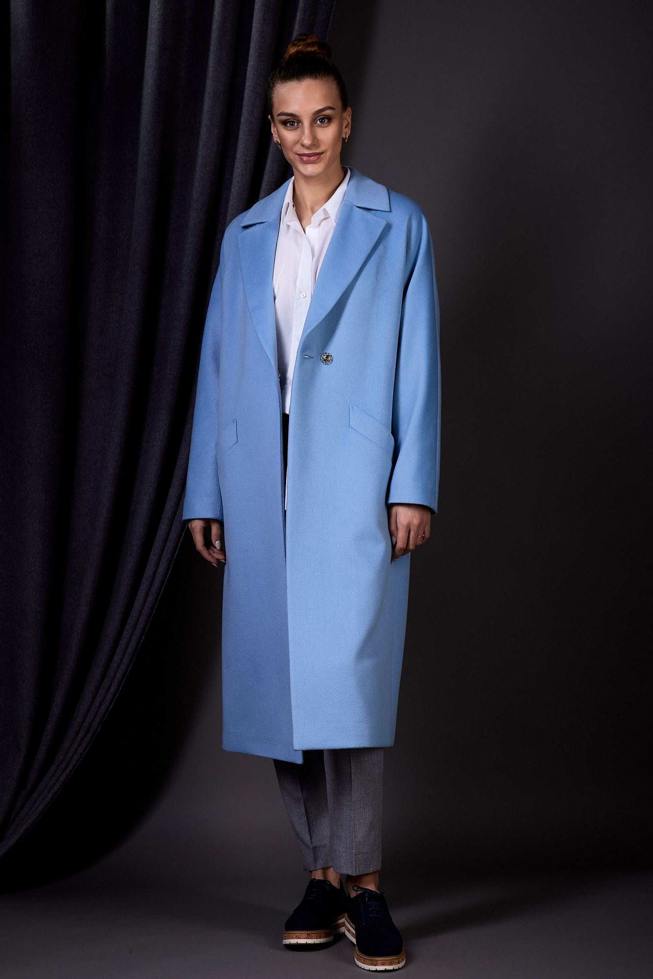 Женское демисезонное пальто 33–1